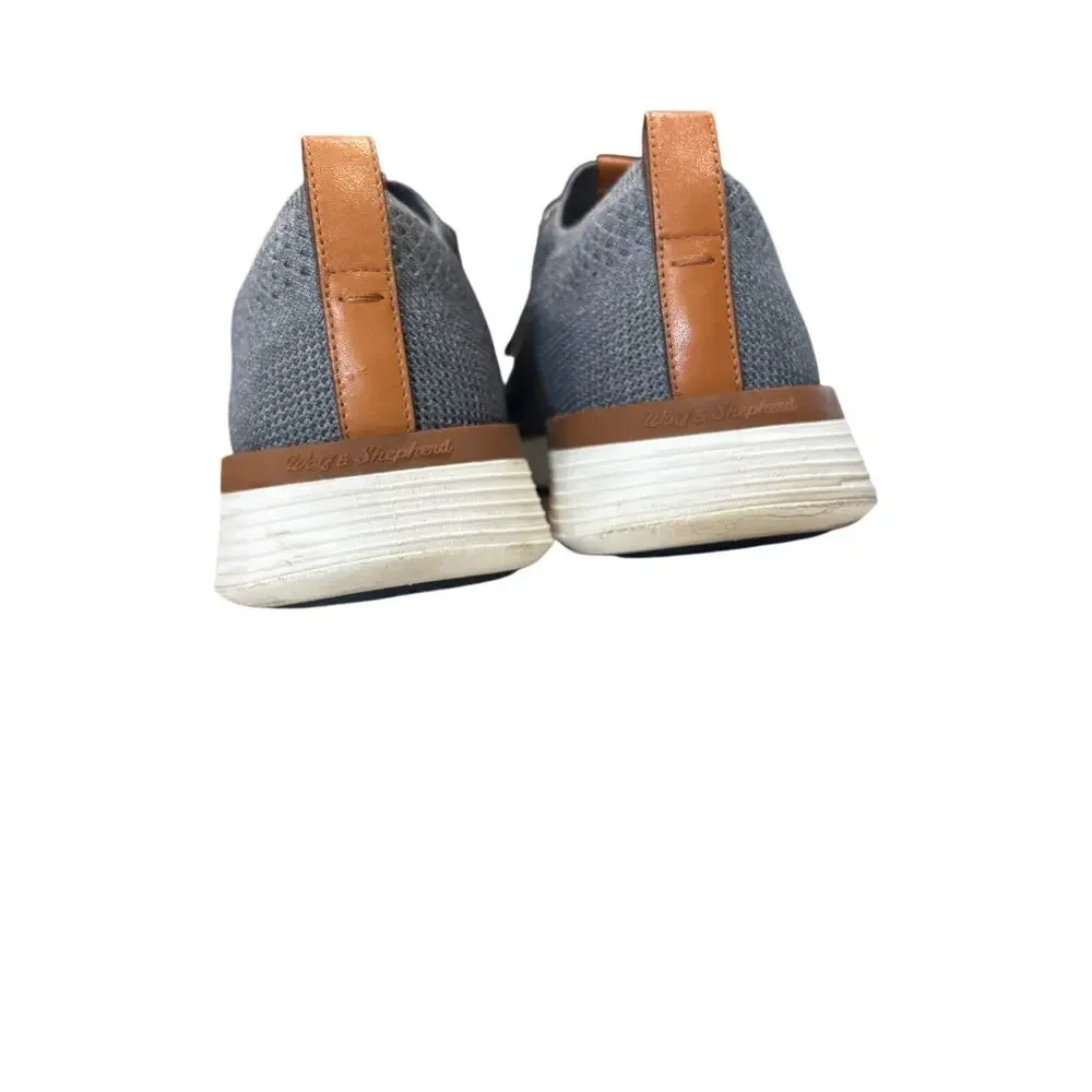 Wolf & Shepherd Size 13 SwiftKnit Derby sneakers gray knitted upper